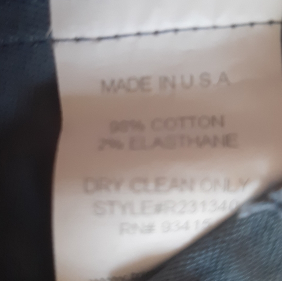 Trina Turk blue utility jacket blazer sz 8 - Picture 5 of 5